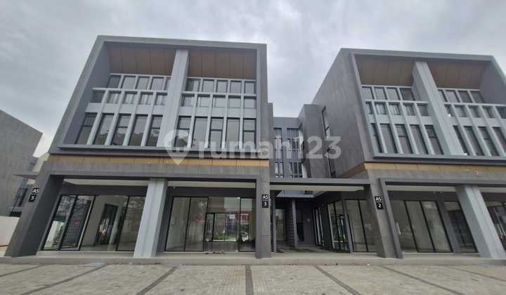 Dijual Ruko Delrey, BSD, 2 Fasad, Dipinggir Jalan Raya, 3 Lantai, Baru Belum Pernah Pakai