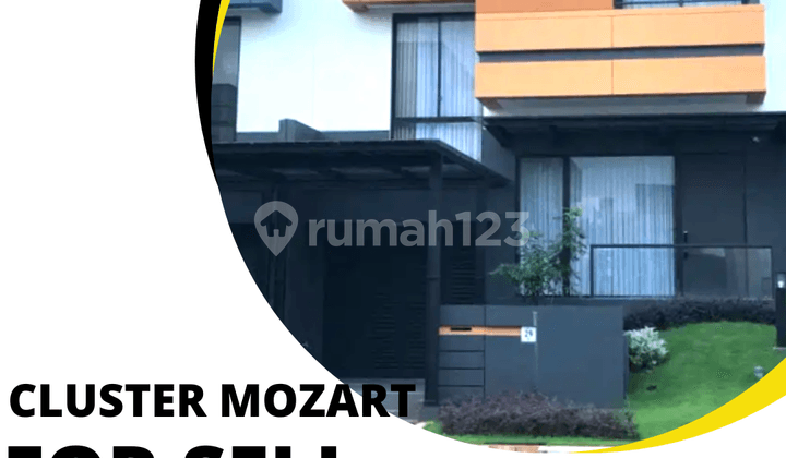 Dijual Cluster Mozart Gading Serpong Full Interior Full Furnish