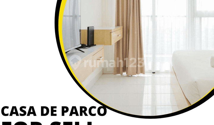 For Sale Casa De Parco BSD Apartment Fully Furnished Friendly Price