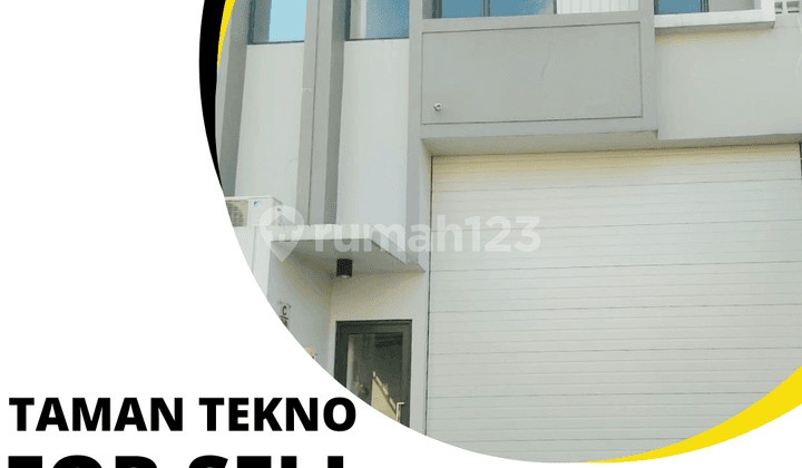 Disewakan Gudang Taman Tekno BSD Hanya Rp200 Jutaan
