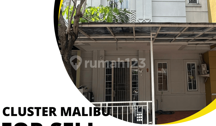 Dijual Cepat Cluster Malibu Gading Serpong Siap Huni Semi Furnish