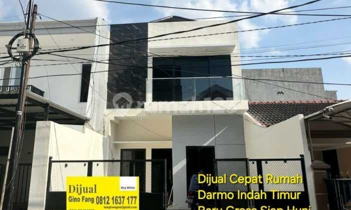 Dijual Rumah Murah Baru Darmo Indah Timur