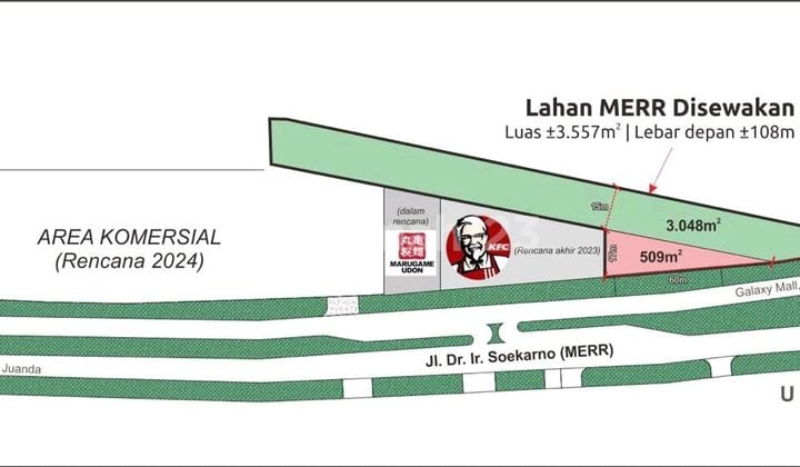 Dijual Lahan Tanah Raya Dr Ir Soekarno Merr Surabaya Dijual Lahan Tanah Raya Dr Ir Soekarno Merr Surabaya