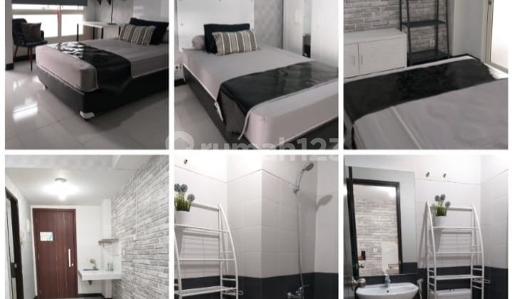 Apartemen Scientia Studio Full Furnish view Swimming Pool Murah
