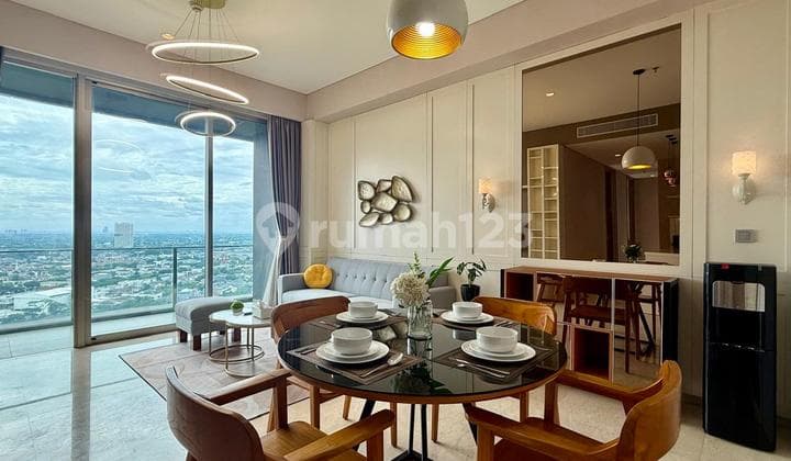 DISEWAKAN!!! APARTEMEN MEWAH 3BR (FULL FURNISH) DI SAUMATA SUITES (FULL FURNISH) KAWASAN ALAM SUTERA