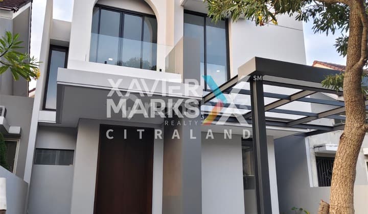 Rumah Citraland Woodland Siap Huni Bangunan Baru Row Jalan 12mtr