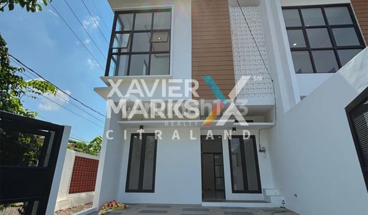 Rumah Darmo Harapan Indah Baru Bangunan Siap Huni Padat Penduduk