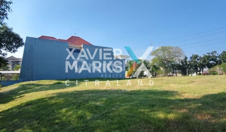 Tanah Citraland Taman Golf Cluster Ciamik Lokasi Row Jalan Lebar