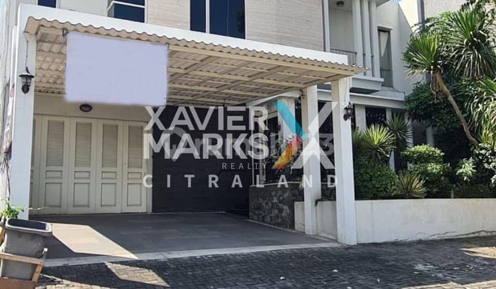 Rumah Citraland Raffles Garden Cluster Favorit Row Jalan Besar