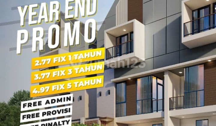 Dijual Rumah Baru di Kalya Residence Pulomas, Jakarta Timur