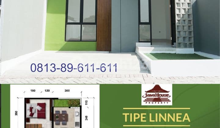 Dijual Rumah Baru Tipe Linnea di Babelan Bekasi