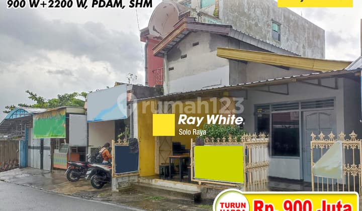 Di Jual Ruang Usaha+Kost di Mojosongo, Surakarta