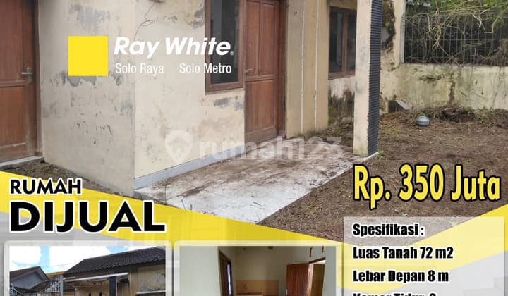 Di Jual Rumah di Solo Bunga Residence, Banjarsari