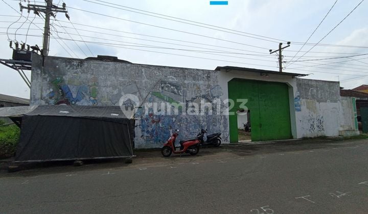 Gudang strategis siap pakai sudah pagar keliling di Ceper, klaten