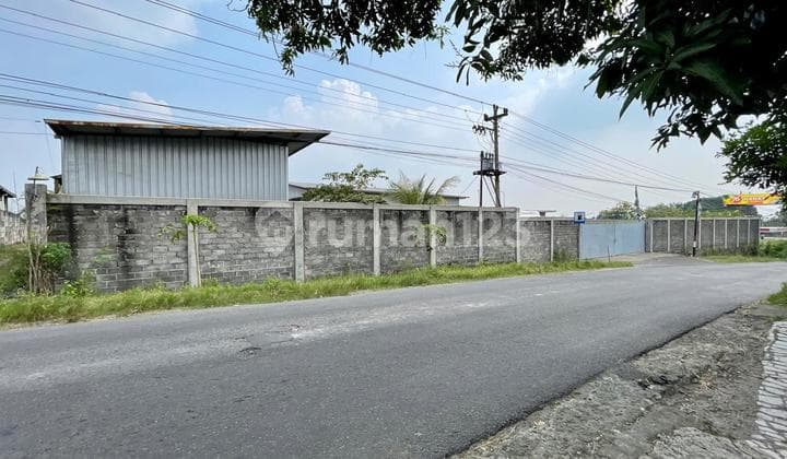 Gudang Zona Merah Hitung Tanah di Kawasan Industri Kebakkramat Sragen