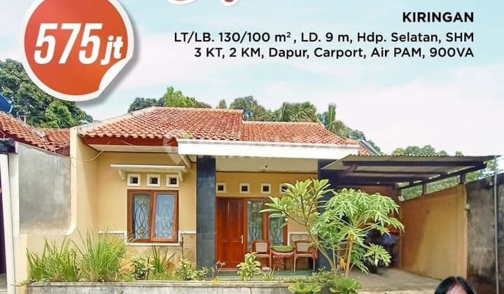 Rumah cluster tengah kota di Kiringan Boyolali