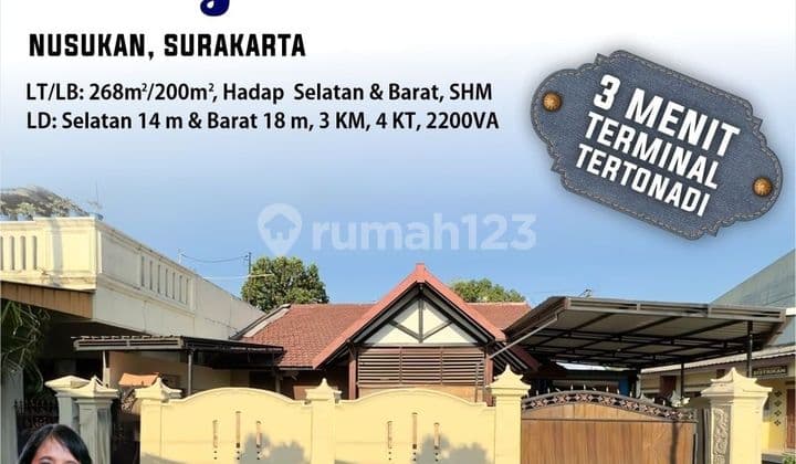 Rumah murah di. Nusukan Banjarsari Solo