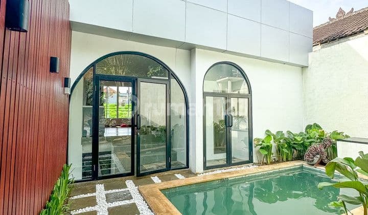 Villa Baru, 2 Bedrooms, Pool, Furnished, Rice Field View, Canggu, Bali