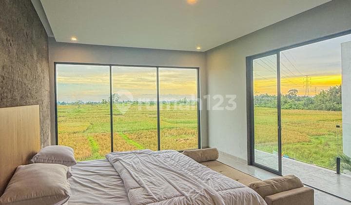 Villa baru, 3 kamar tidur, furnish, swimming pool, di Kaba Kaba, dekat Canggu, Bali
