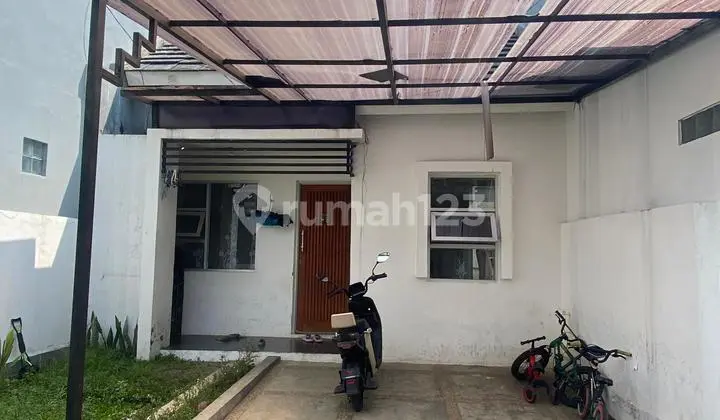 Rumah Dalam Cluster Cisaranten Ada Halaman Belakang