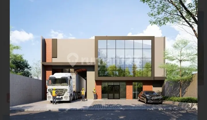 New Warehouse Cipondoh Ready Sept 2026, Land Area 1045/945m², 2-Story Office, 40ft Access