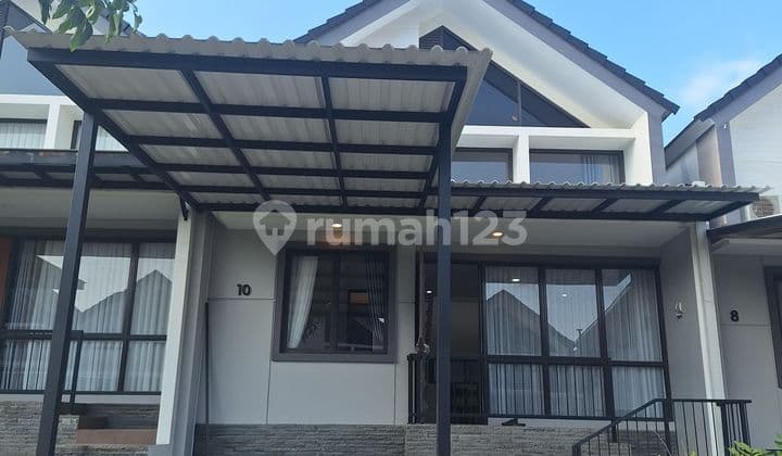 Rumah Baru Spring Valey, Sentul City,Mezanin, Furnished, KT 2