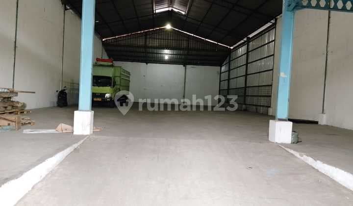 Gudang Kamal Raya, Jakarta, Area 500m², Container Access, Price 475Million /Year
