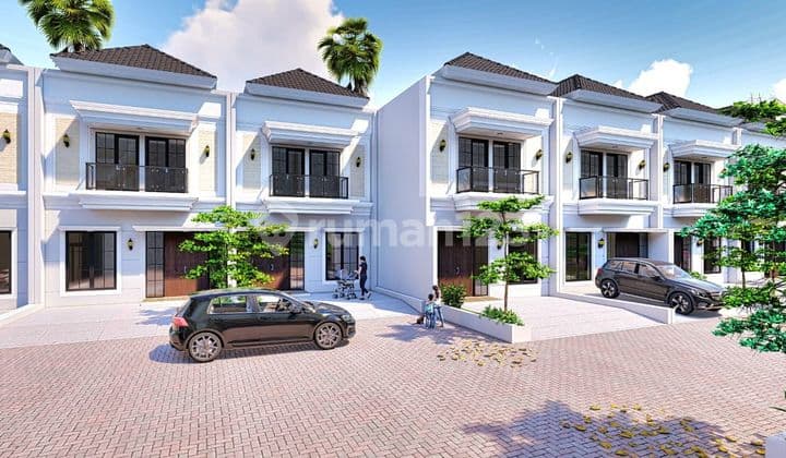 Rumah Mewah Keren duren sawit dalam Cluster one gate