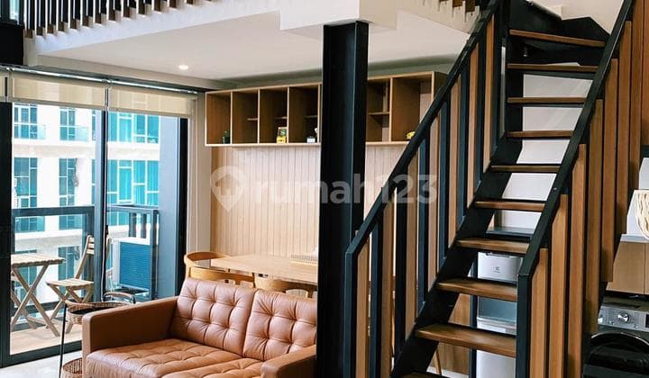 Jual Rugi Apartment Yukata Suites Alam Sutera 3Br Mezzanine Japanese Style Full Furnished Bagus 2.3M Saja Nego