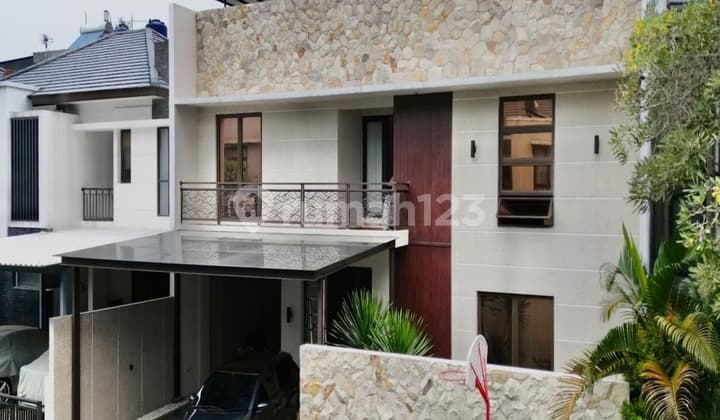 Dijual Rumah Mewah, Fully Furnish, Area Fatmawati, Asri Nyaman, Sangat Strategis, SHM, Baru Komplek Pejabat