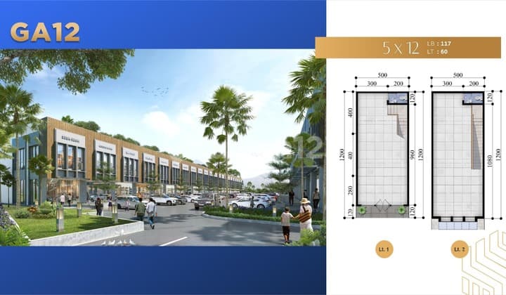 DIJUAL Ruko Golden Arcade Terbaru di Citraland Celebes Hertasning