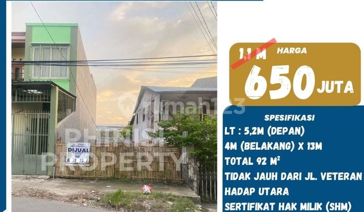 For Sale: Plot on Abubakar Lambogo Main Road Near Jl. Veteran