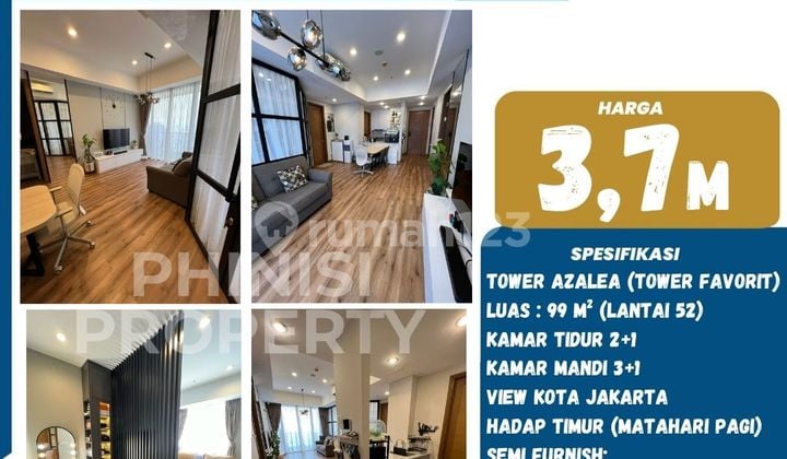 Dijual Apartmen Taman Anggrek Residence Tower Azalea View Kota Jakarta Dijual Apartmen Taman Anggrek Residence Tower Azalea View Kota Jakarta