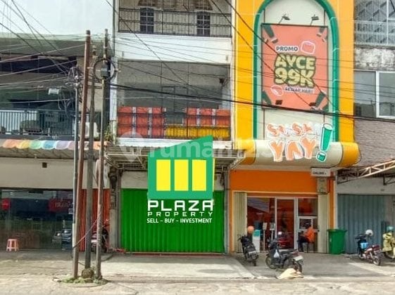 Ruko 3 Lantai Jl Usman Jafar Cocok untuk Resto, Cafe Dll Daerah Kuliner