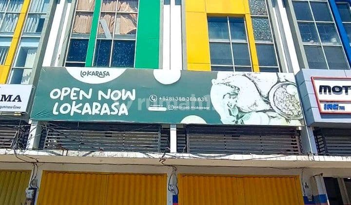 Ruko Gandeng 3 Lantai Di Jl Tumanurung Gowa
