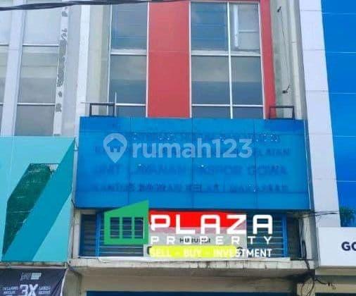 Ruko 3 Lantai Depan Jalan Poros Tumanurung Gowa