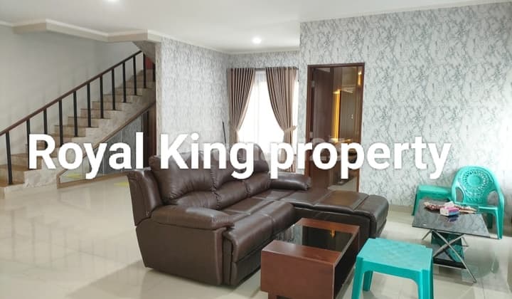 Rumah Murah Mewah 2 Tingkat di Modernland Premier Park Furnished LT 225