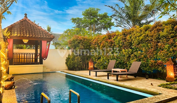 Kesempatan Investasi, Dijual Kompleks Villa Siap Huni di Sewon Bantul, Lengkap Dapur, Kolam Renang Pribadi dan Restoran