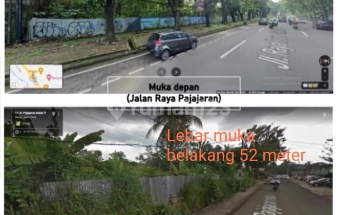 Di Jual Tanah Strategis di Jl. Pajajaran , Bogor Kota