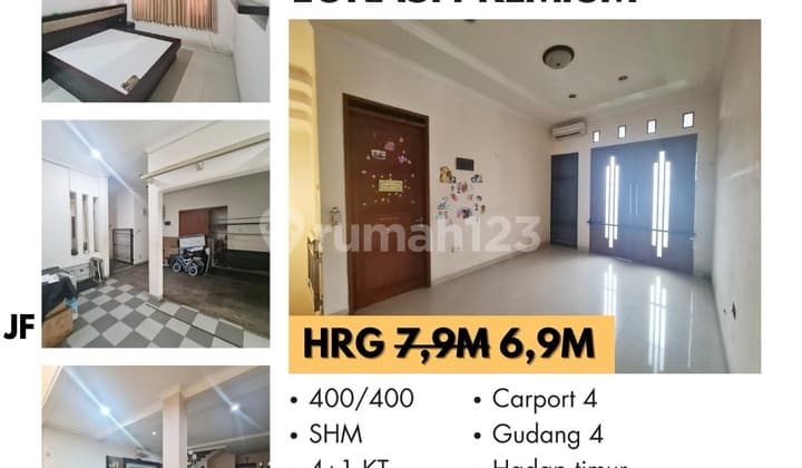 Rumah 2 Lantai Singgasana Pradana Bandung Luas 400 Meter Rumah SHM