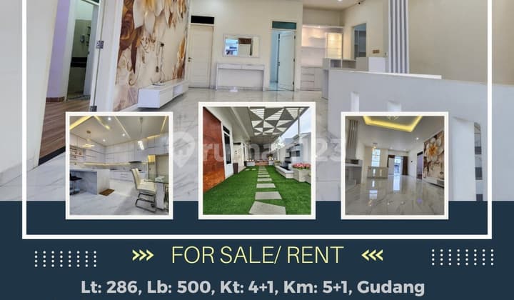 Rumah Furnished 3 Lantai Siap Huni Di Singgasana Pradana Bandung Rumah 3 Lantai Furnished Bagus Shm di Kompleks Singgasana Pradana Bandung, Mekar Wangi