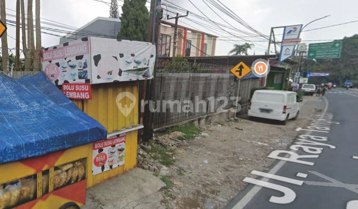 Tanah di Jalan Raya Lembang, Lebar Muka 22 Meter