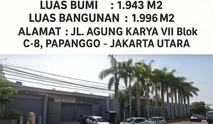 Dijual Gedung & Kantor Strategis di Jakarta Utara