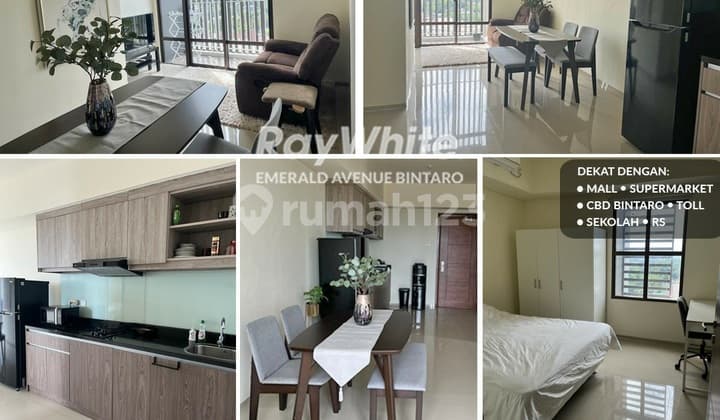 For Sale Strategic 2-Bedroom Apartment at The Accent Bintaro Jaya