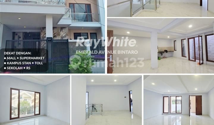 Rumah Baru Siap Huni 2 Lantai 4 Kamar Di Bintaro Sektor 5