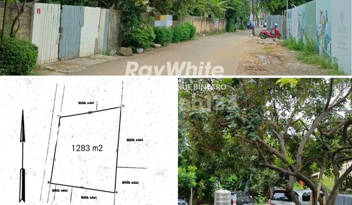 Tanah di Pesanggrahan, Jakarta Selatan SHM 1.282 m² Tanah di Pesanggrahan, Jakarta Selatan SHM 1.282 m²