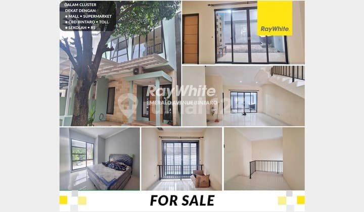 DiJual Rumah Discovery Bintaro LT 105 m² Dekat Akses Tol