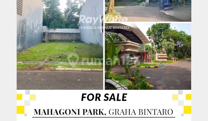 Lot for Sale Near Parigi Toll Road in Mahagoni Park Graha Bintaro Lot for Sale Near Parigi Toll Road in Mahagoni Park Graha Bintaro