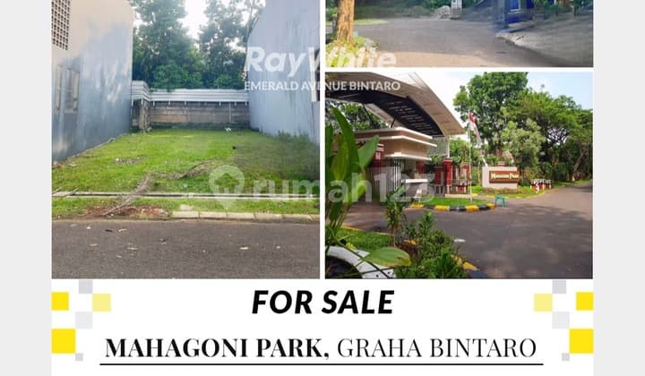 DiJual Kavling Dekat Tol Parigi Di Mahagoni Park Graha Bintaro