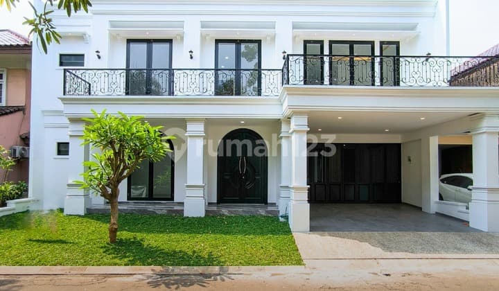 Brand New Classic House With Pool In Sector 9 Bintaro